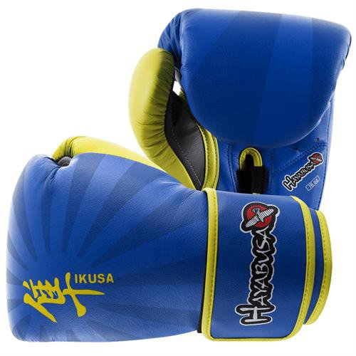 Перчатки боксерские Hayabusa Ikusa 16oz Blue-Yellow